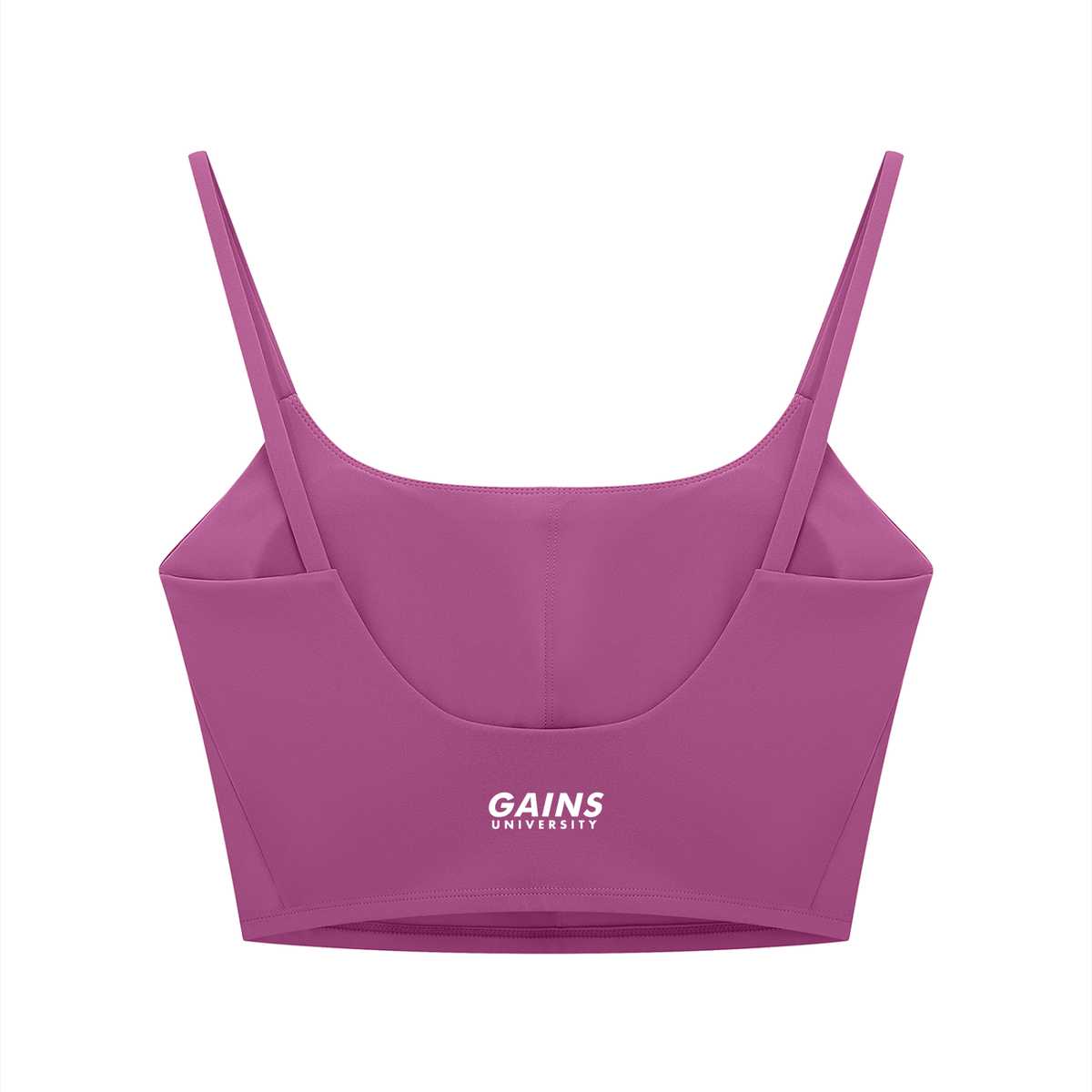 Gains Women's Solid Color Sports Bra