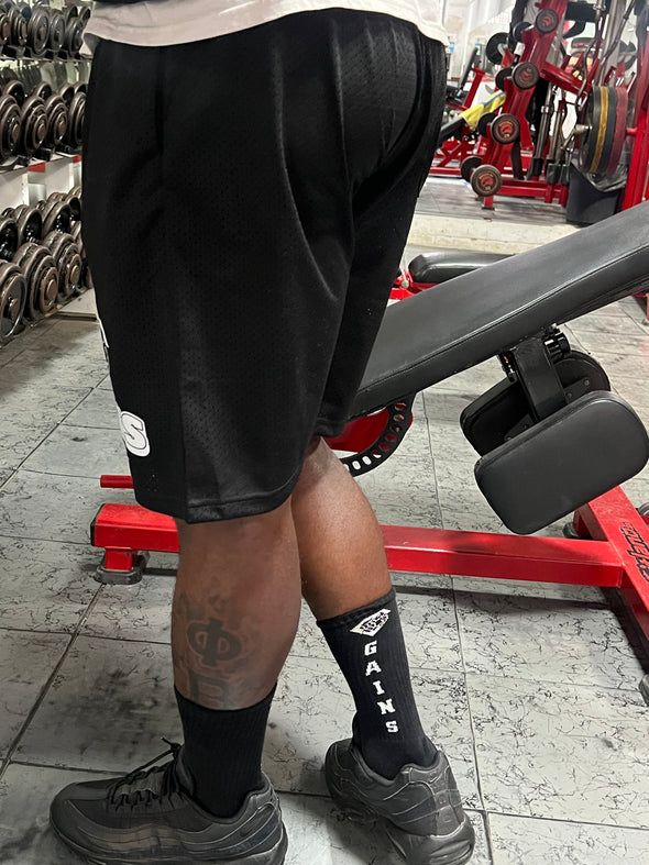 Gains University Logo Socks