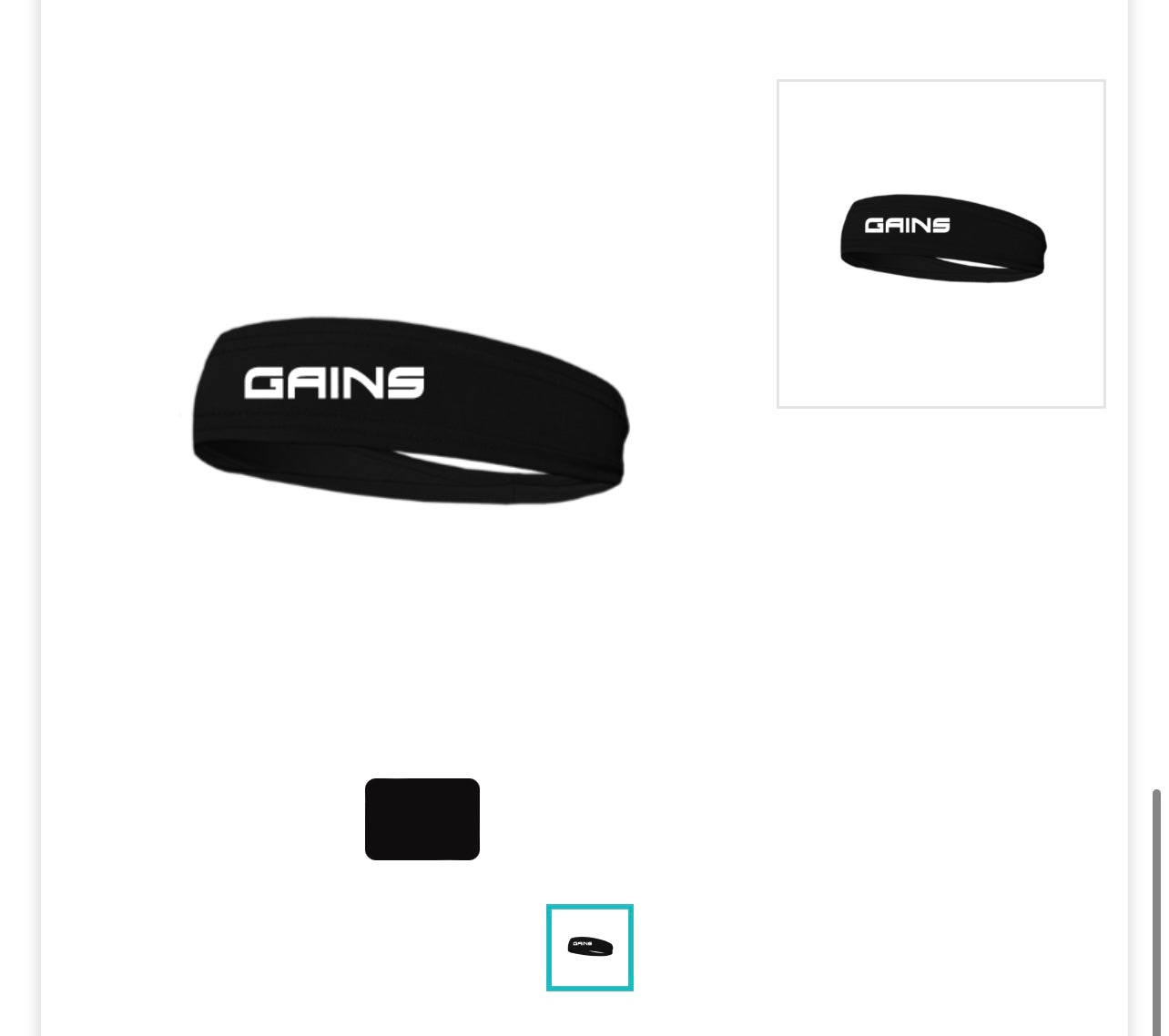 GAINS Headband