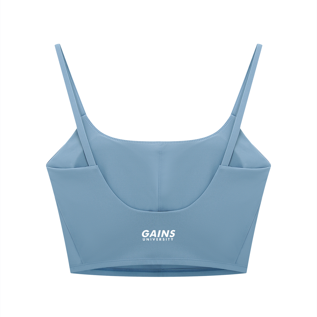 Gains Women's Solid Color Sports Bra
